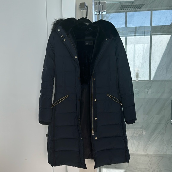 Zara Water Repellent down Puffer Coat - Picture 9 of 12
